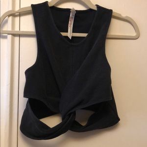 Free people cut out sports bra